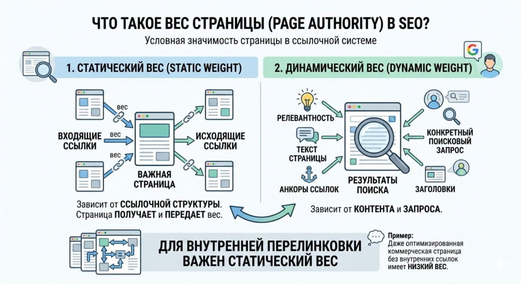 Что такое вес страницы