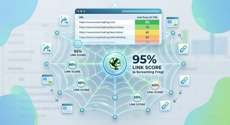 Link Score в Screaming Frog