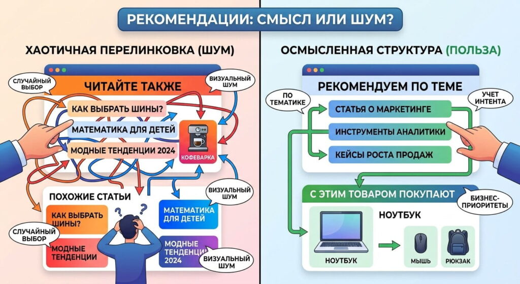 Блоки похожих материалов