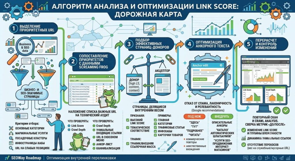 Алгоритм анализа Link Score