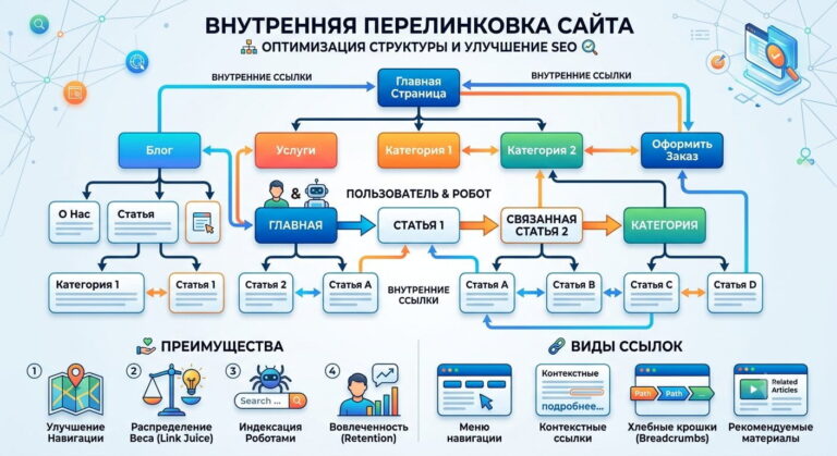 Внутренняя перелинковка сайта
